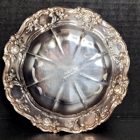 Towle Silverplate Candy Dish #4022 - Picture 6 of 6